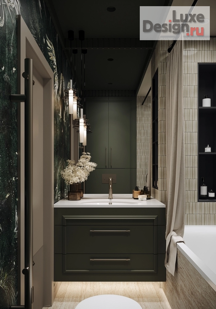 Дизайн интерьера двухкомнатной квартиры "ЖК Glorax Василеостровский, 68 м" (фото 37)