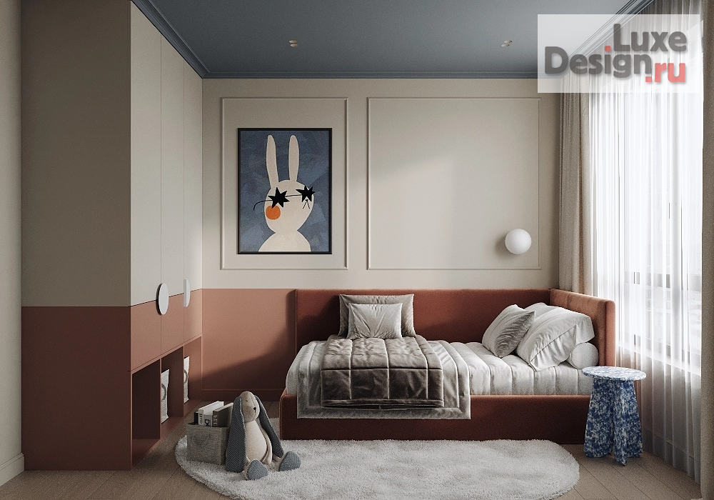 Дизайн интерьера трехкомнатной квартиры "Квартира в Москве " (фото 36)