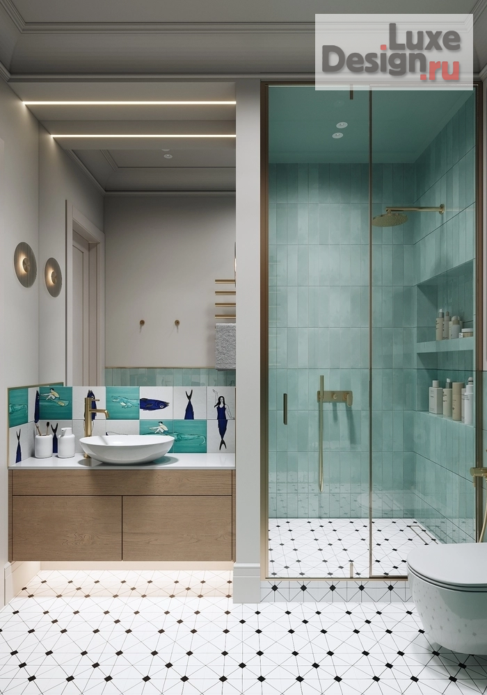 Дизайн интерьера двухкомнатной квартиры "ЖК Цивилизация, г. Санкт-Петербург" (фото 30)