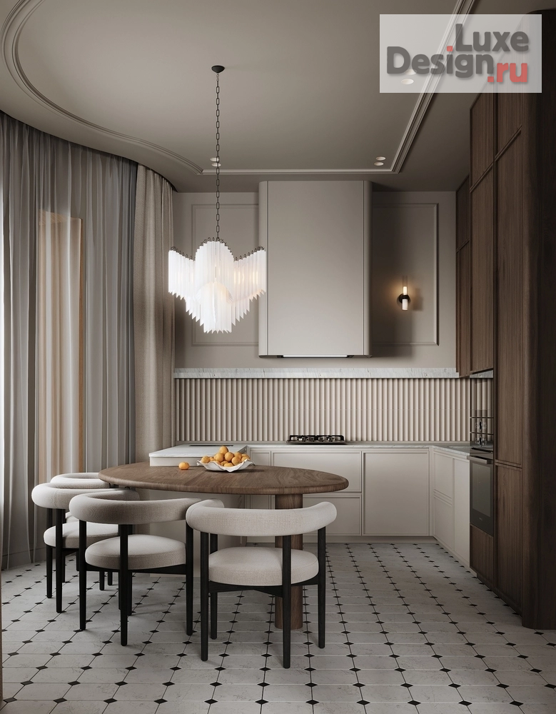 Дизайн интерьера трехкомнатной квартиры "Квартира с старом фонде в Петербурге " (фото 15)