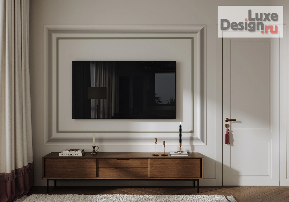 Дизайн интерьера трехкомнатной квартиры "Квартира в Москве " (фото 2)