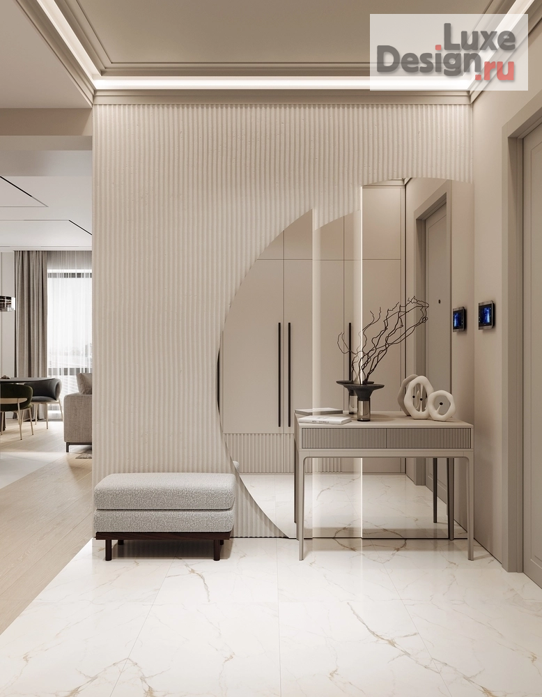 Дизайн интерьера трехкомнатной квартиры "ЖК Wellton Towers, г. Москва" (фото 12)