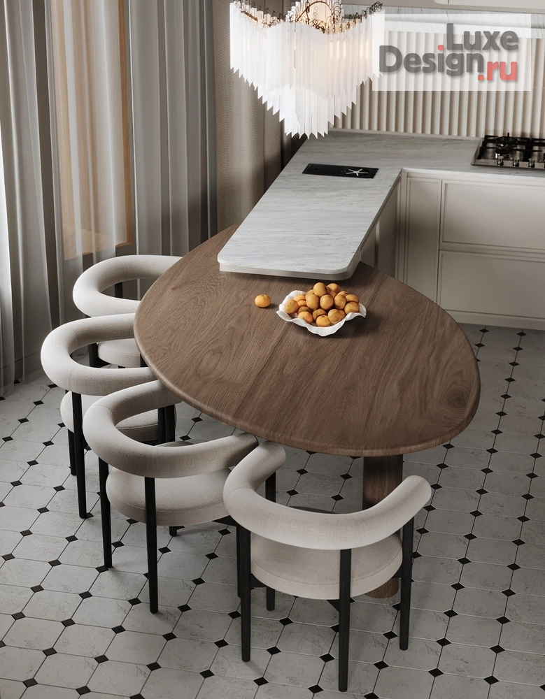 Дизайн интерьера трехкомнатной квартиры "Квартира с старом фонде в Петербурге " (фото 22)