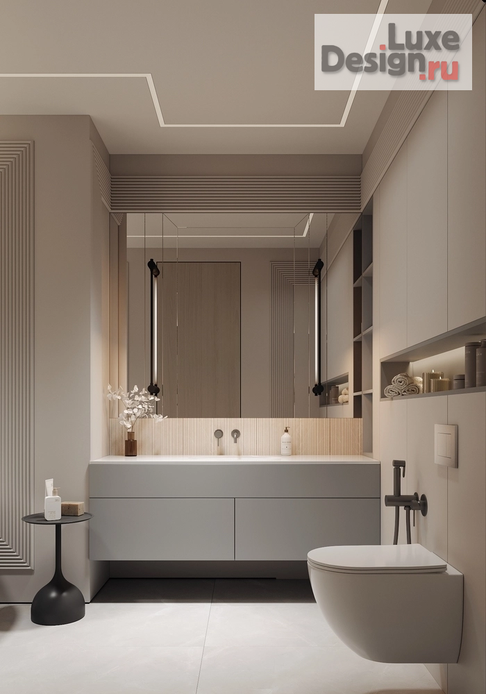 Дизайн интерьера трехкомнатной квартиры "ЖК Wellton Towers, г. Москва" (фото 16)