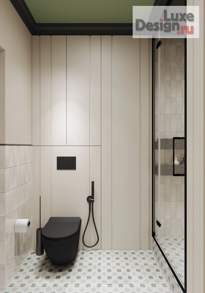 Дизайн интерьера трехкомнатной квартиры "ЖК Приморский Квартал, г. Санкт-Петербург" (фото 36)