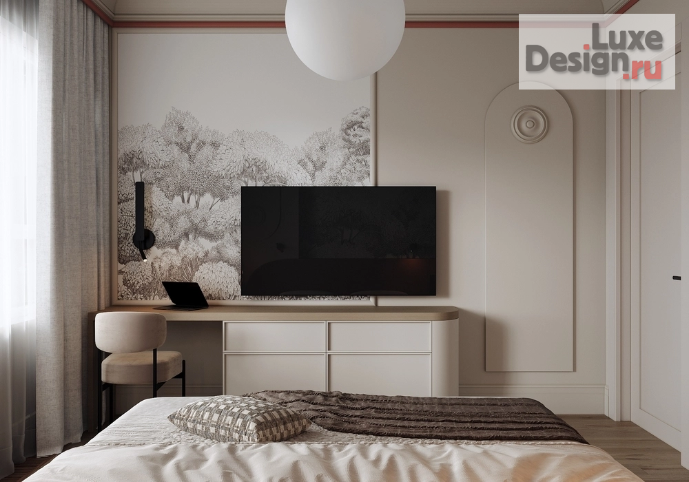 Дизайн интерьера двухкомнатной квартиры "ЖК Цивилизация, г. Санкт-Петербург" (фото 18)