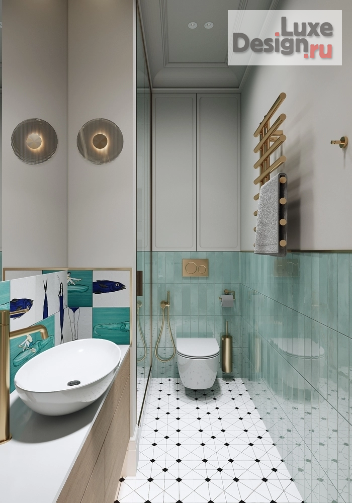 Дизайн интерьера двухкомнатной квартиры "ЖК Цивилизация, г. Санкт-Петербург" (фото 31)