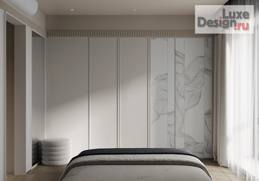 Дизайн интерьера трехкомнатной квартиры "ЖК Wellton Towers, г. Москва" (фото 18)