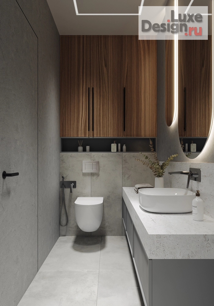 Дизайн интерьера трехкомнатной квартиры "ЖК Wellton Towers, г. Москва" (фото 23)