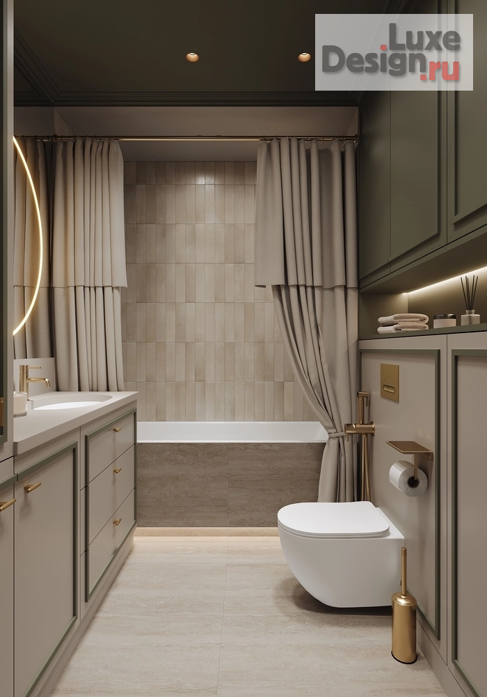 Дизайн интерьера трехкомнатной квартиры "Квартира в Москве " (фото 29)