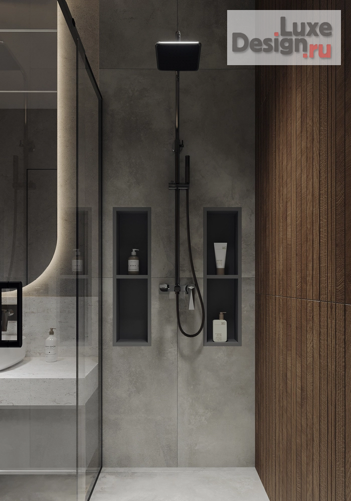 Дизайн интерьера трехкомнатной квартиры "ЖК Wellton Towers, г. Москва" (фото 25)