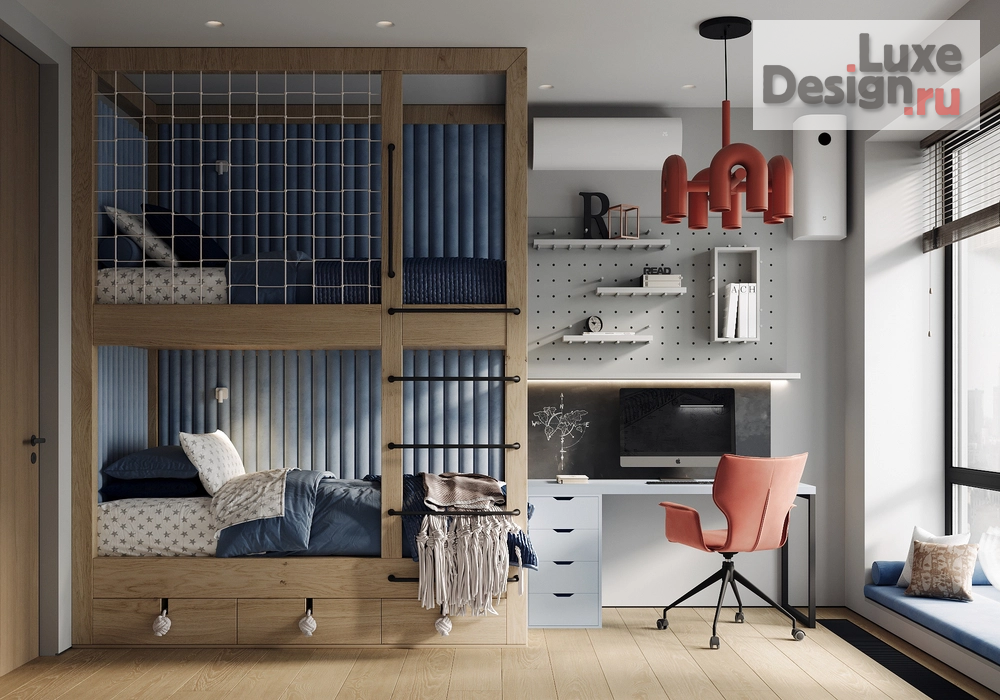 Дизайн интерьера трехкомнатной квартиры "ЖК Wellton Towers, г. Москва" (фото 29)