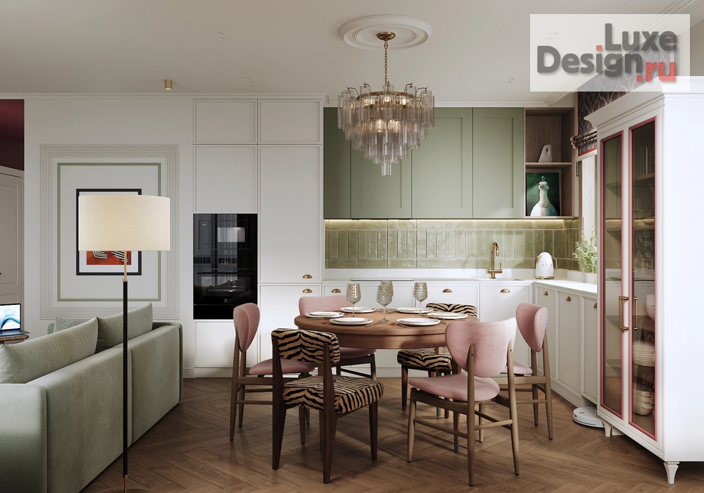 Дизайн интерьера трехкомнатной квартиры "Квартира в Москве " (фото 5)