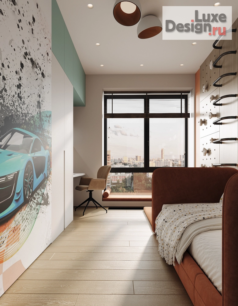 Дизайн интерьера трехкомнатной квартиры "ЖК Wellton Towers, г. Москва" (фото 34)