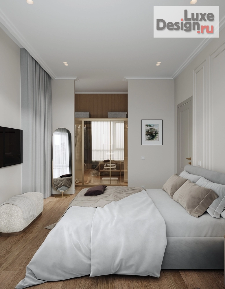 Дизайн интерьера двухкомнатной квартиры "Квартира в ЖК WOW, г. Москва " (фото 13)