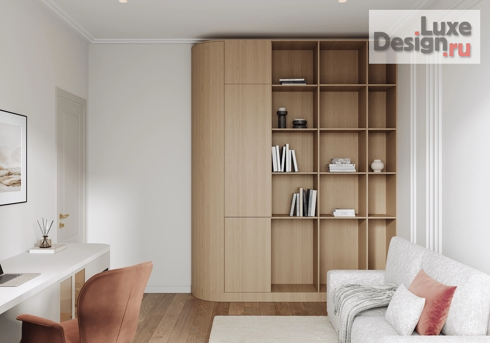 Дизайн интерьера двухкомнатной квартиры "Квартира в ЖК WOW, г. Москва " (фото 21)