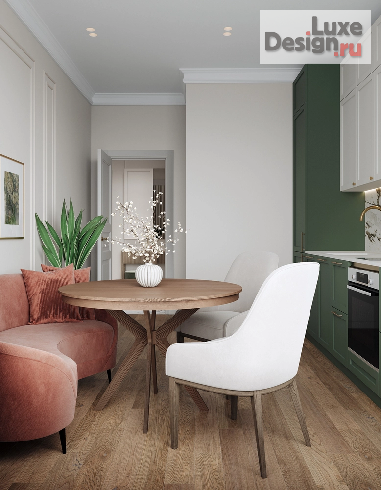 Дизайн интерьера однокомнатной квартиры "Квартира в ЖК WOW, г. Москва " (фото 5)