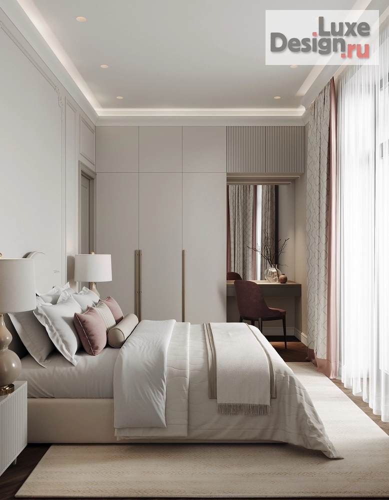 Дизайн интерьера двухкомнатной квартиры "ЖК ID Park Pobedy, 54 м" (фото 22)