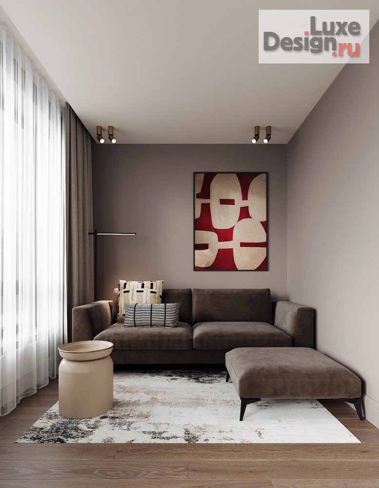 Дизайн интерьера однокомнатной квартиры "Квартира под продажу в ЖК ЦДС "Черная Речка" " (фото 6)