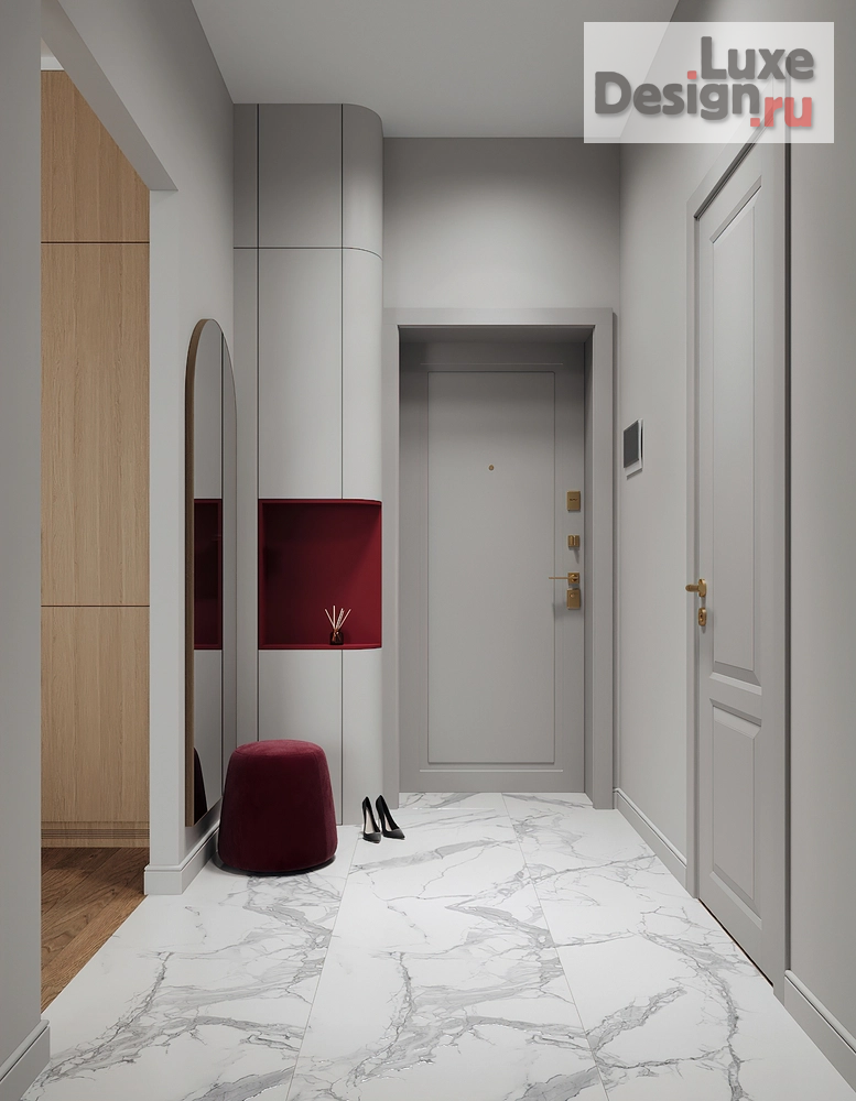 Дизайн интерьера двухкомнатной квартиры "Квартира в ЖК WOW, г. Москва " (фото 6)