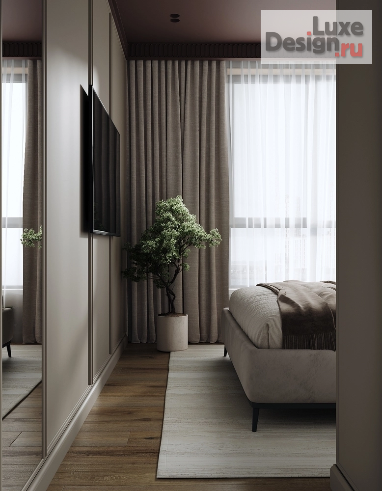 Дизайн интерьера двухкомнатной квартиры "ЖК Glorax Василеостровский, 68 м" (фото 22)