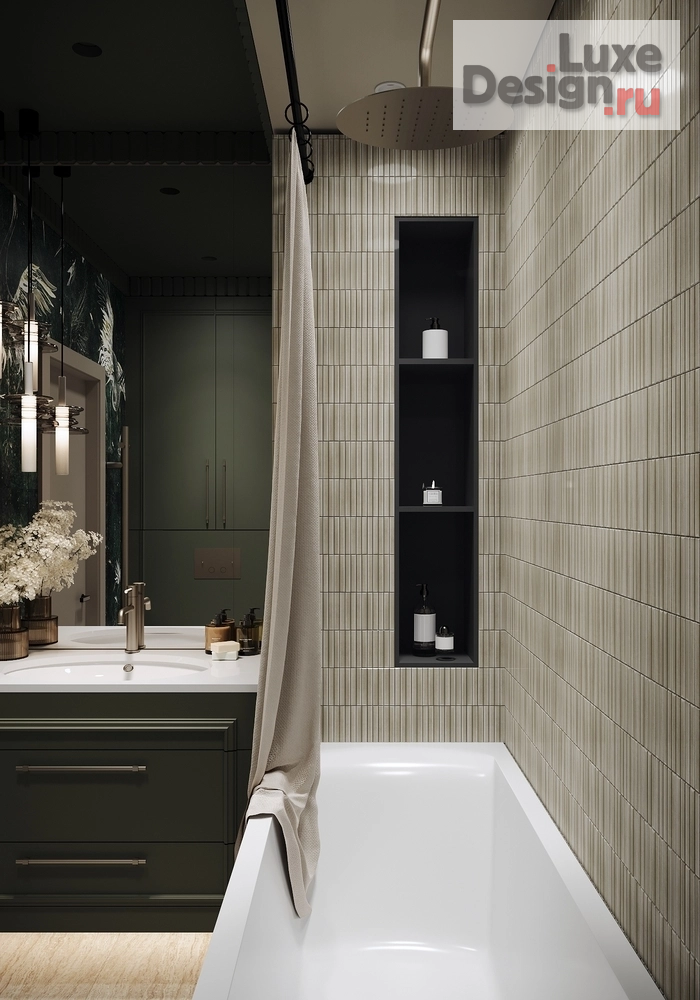 Дизайн интерьера двухкомнатной квартиры "ЖК Glorax Василеостровский, 68 м" (фото 41)