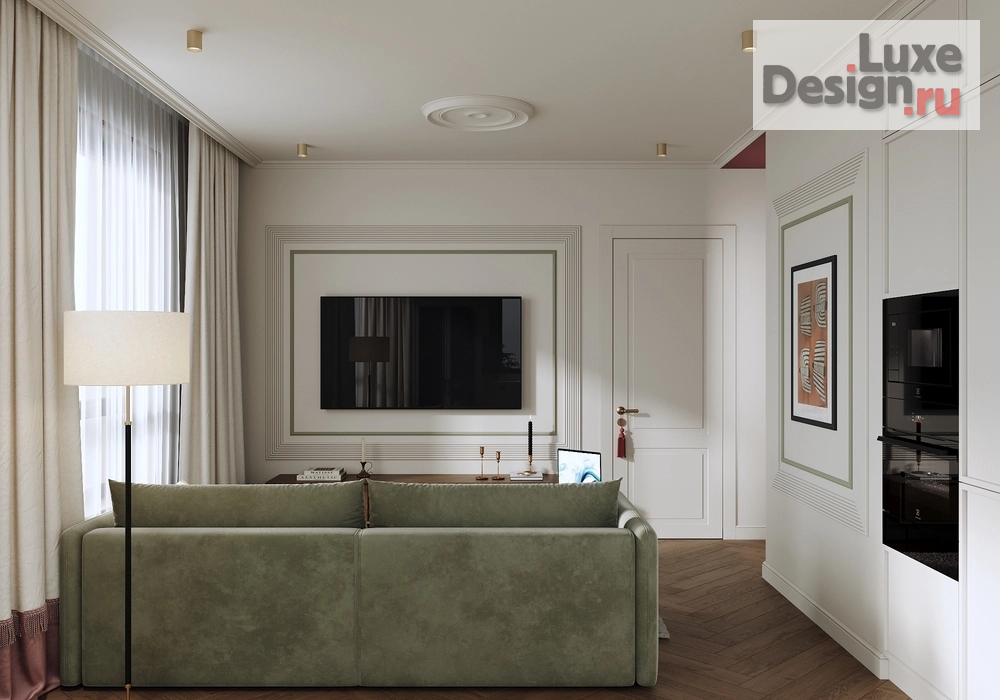 Дизайн интерьера трехкомнатной квартиры "Квартира в Москве " (фото 6)