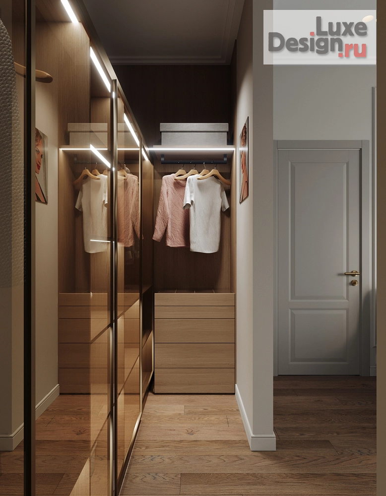 Дизайн интерьера двухкомнатной квартиры "Квартира в ЖК WOW, г. Москва " (фото 15)