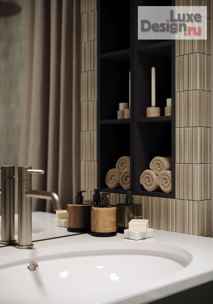 Дизайн интерьера двухкомнатной квартиры "ЖК Glorax Василеостровский, 68 м" (фото 42)