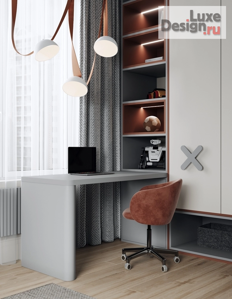 Дизайн интерьера двухкомнатной квартиры "ЖК Цивилизация, г. Санкт-Петербург" (фото 29)