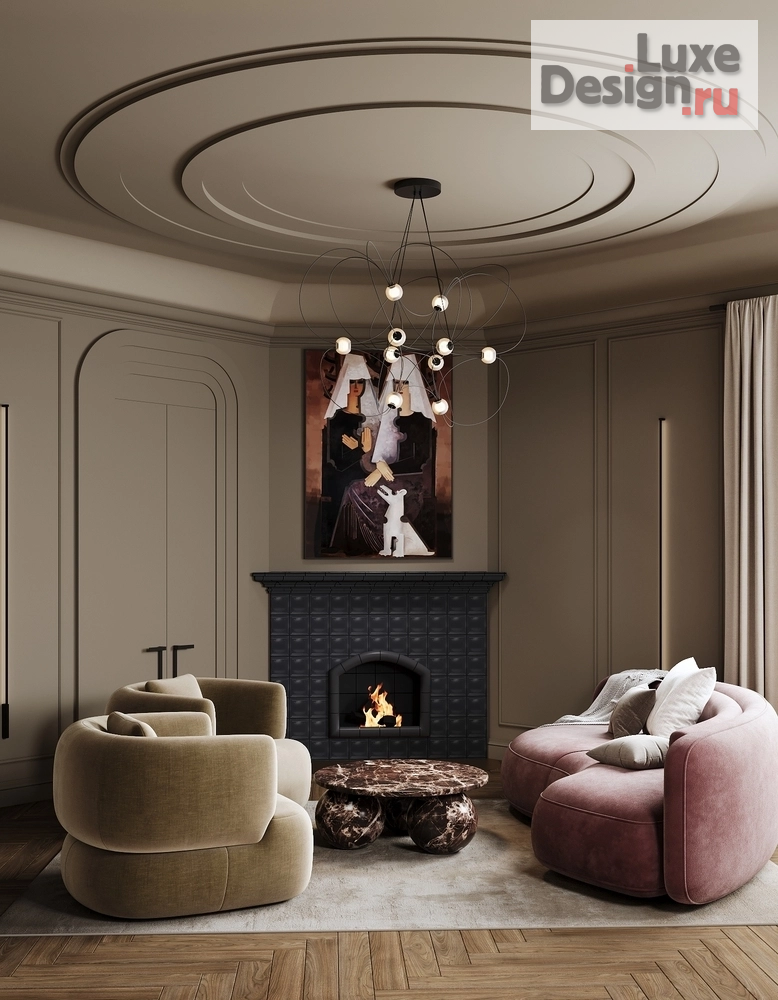 Дизайн интерьера трехкомнатной квартиры "Квартира с старом фонде в Петербурге " (фото 6)