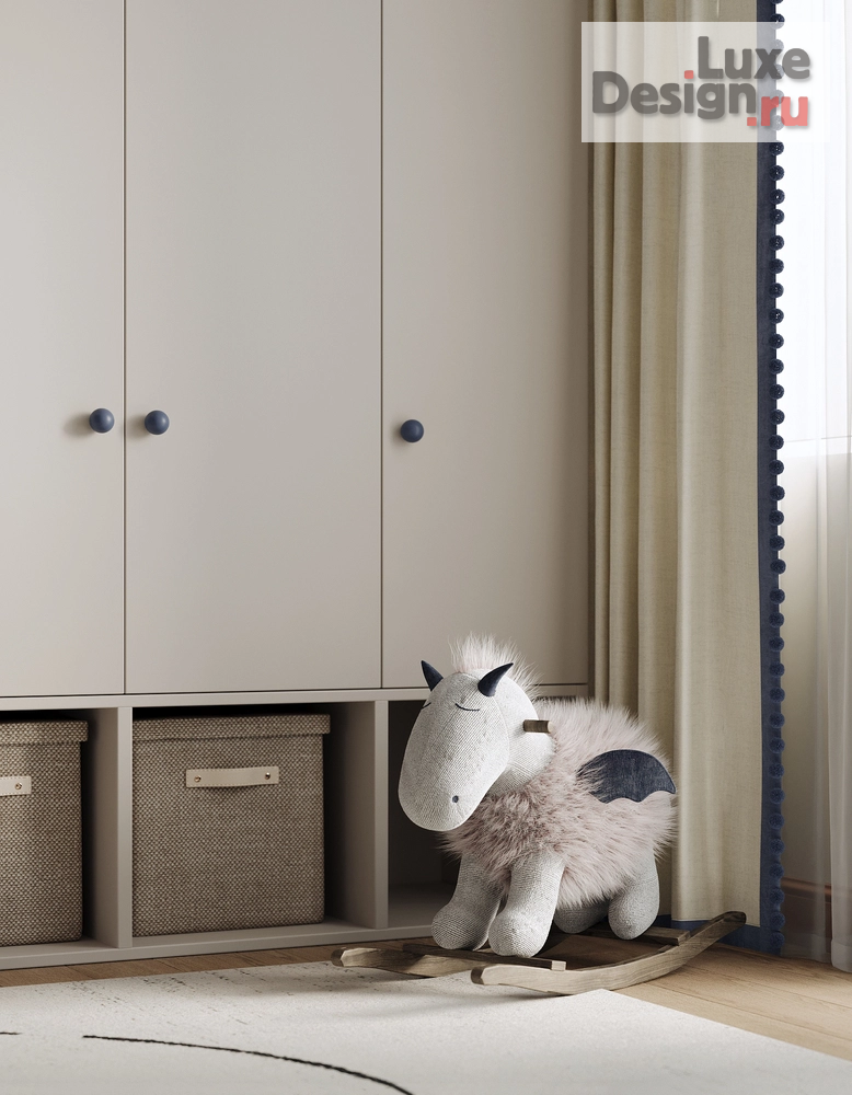 Дизайн интерьера трехкомнатной квартиры "ЖК Приморский Квартал, г. Санкт-Петербург" (фото 30)