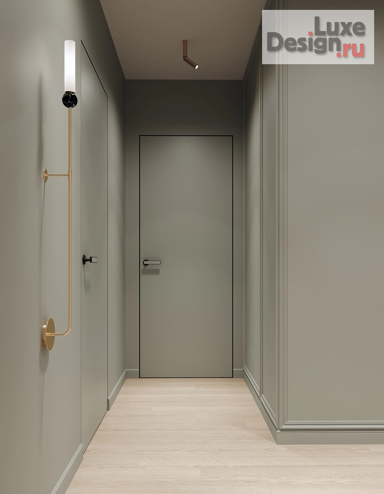 Дизайн интерьера трехкомнатной квартиры "ЖК Приморский Квартал, г. Санкт-Петербург" (фото 7)