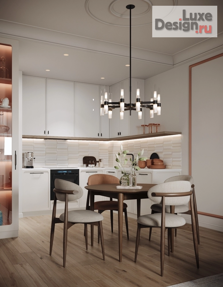 Дизайн интерьера двухкомнатной квартиры "ЖК Цивилизация, г. Санкт-Петербург" (фото 7)