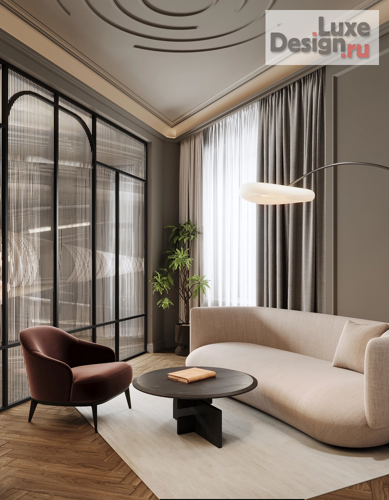 Дизайн интерьера трехкомнатной квартиры "Квартира с старом фонде в Петербурге " (фото 25)