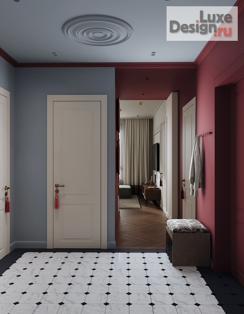 Дизайн интерьера трехкомнатной квартиры "Квартира в Москве " (фото 15)