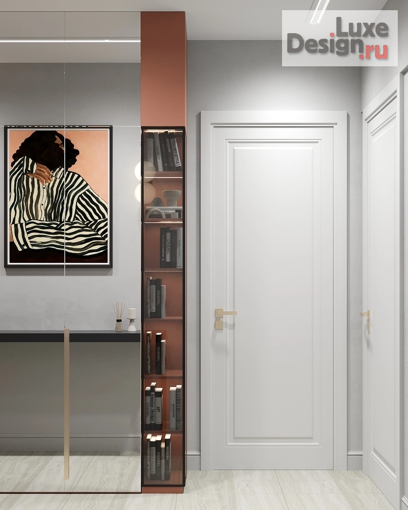 Дизайн интерьера трехкомнатной квартиры "Дизайн квартиры в старом фонде в Москве " (фото 19)