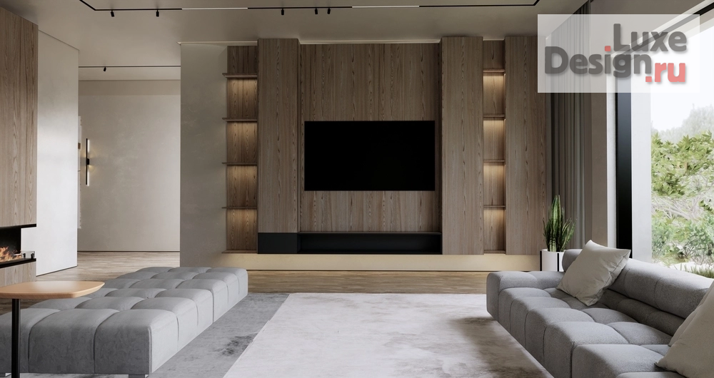 Дизайн интерьера загородного дома "БРАЙТ " (фото 7)