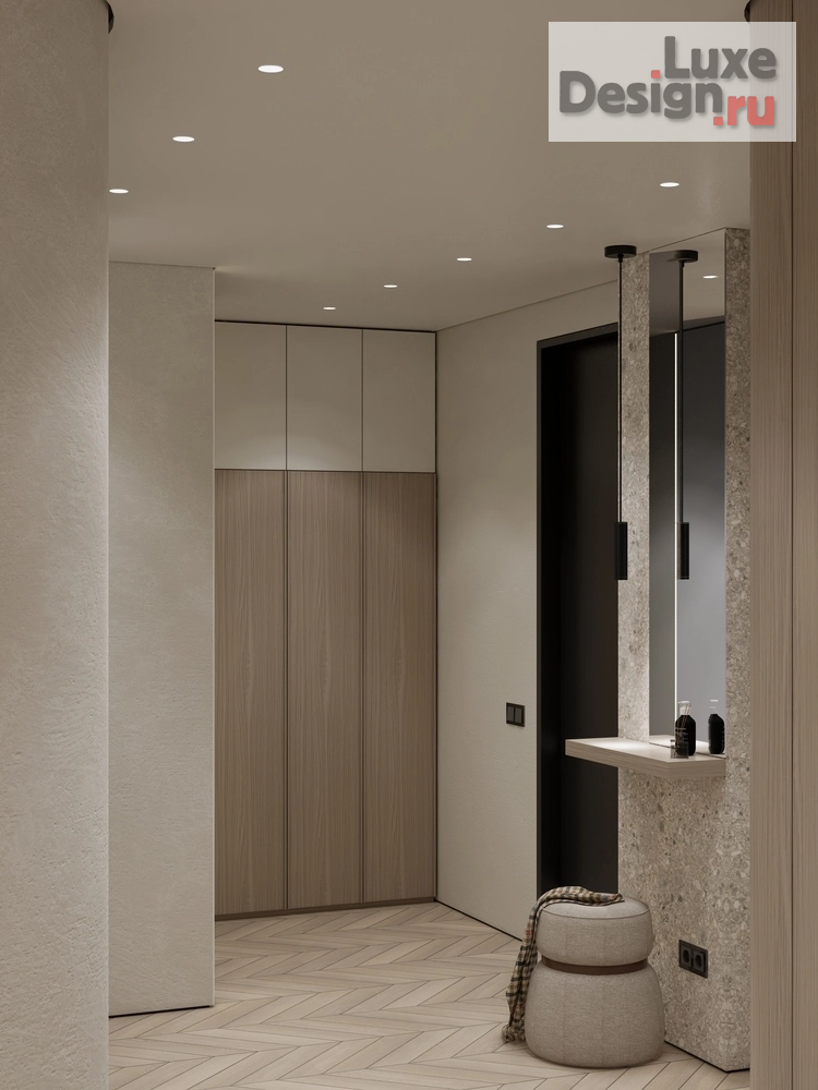 Дизайн интерьера двухкомнатной квартиры "ЭНЕРГИЯ ЦВЕТА" (фото 11)