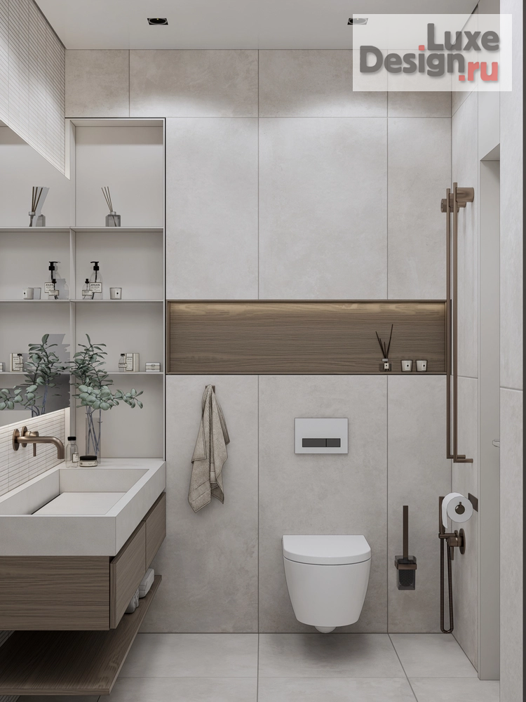 Дизайн интерьера трехкомнатной квартиры "УМНЫЙ ПРОСТОР" (фото 10)