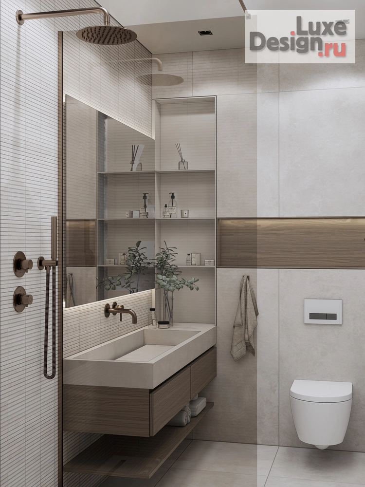 Дизайн интерьера трехкомнатной квартиры "УМНЫЙ ПРОСТОР" (фото 11)