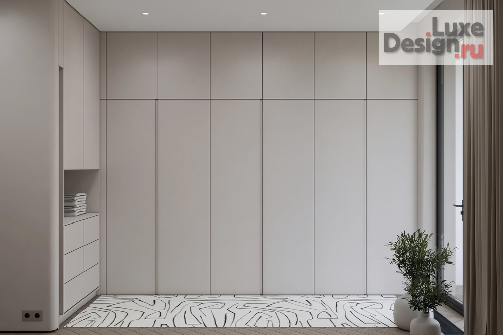 Дизайн интерьера четырехкомнатной квартиры "ЖК БЕРЕГ" (фото 19)