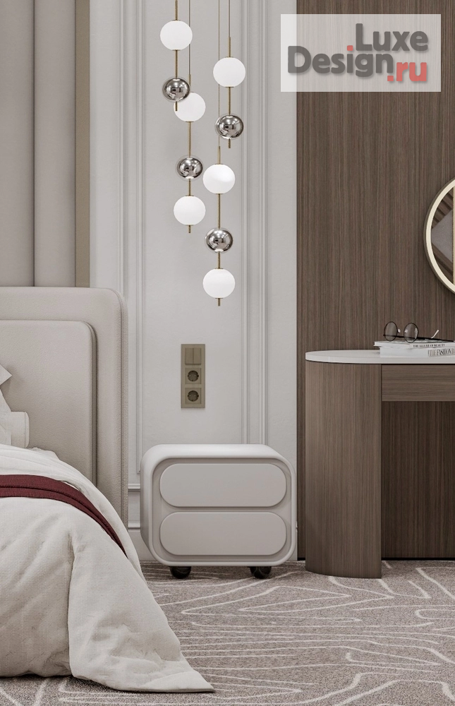 Дизайн интерьера трехкомнатной квартиры "ЗИМНЯЯ ВИШНЯ" (фото 20)