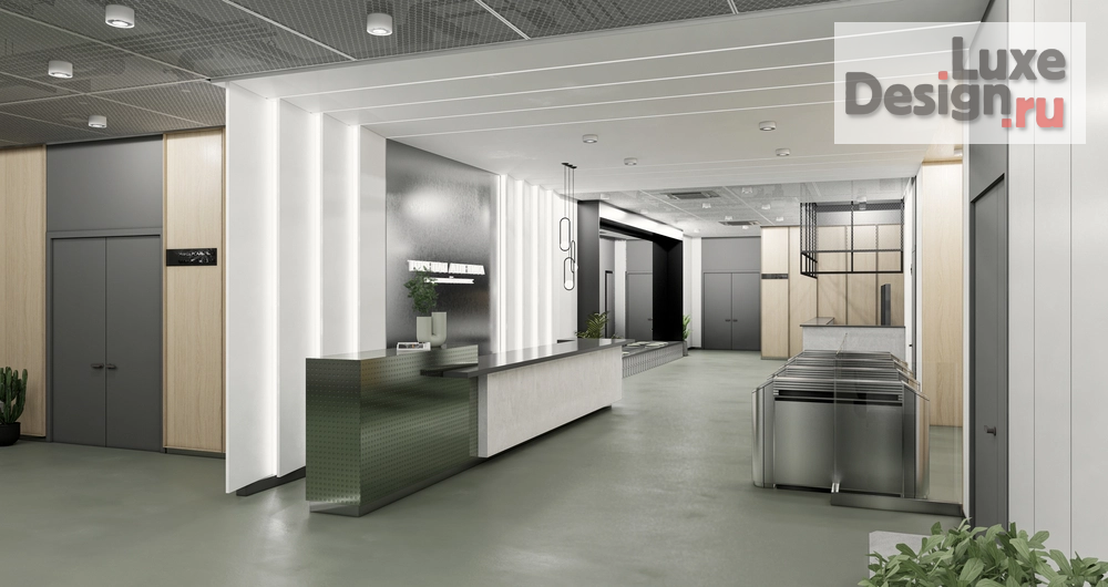 Дизайн интерьера школы "СТИЛЬНОЕ ЖЕЛЕЗО" (фото 3)