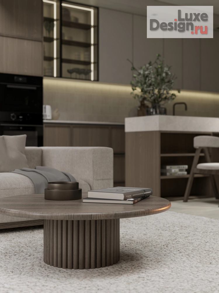 Дизайн интерьера трехкомнатной квартиры "УМНЫЙ ПРОСТОР" (фото 7)