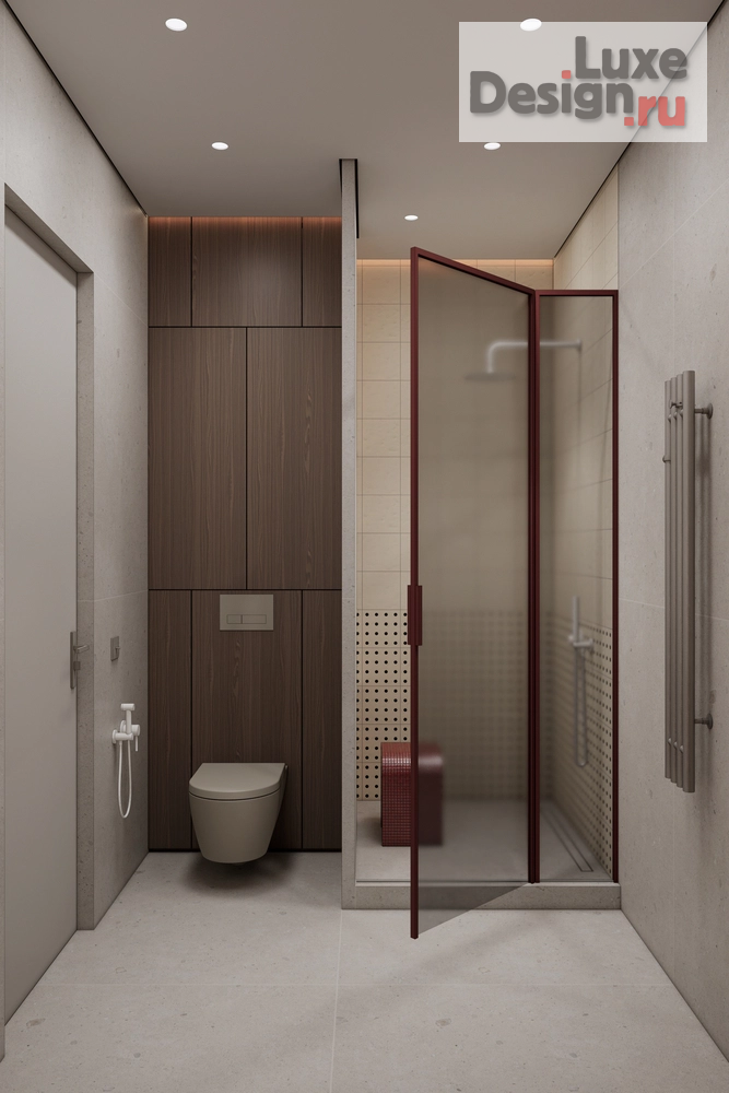 Дизайн интерьера четырехкомнатной квартиры "ЖК БЕРЕГ" (фото 29)