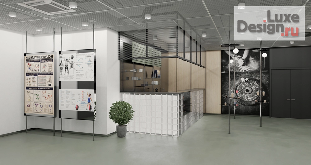 Дизайн интерьера школы "СТИЛЬНОЕ ЖЕЛЕЗО" (фото 5)