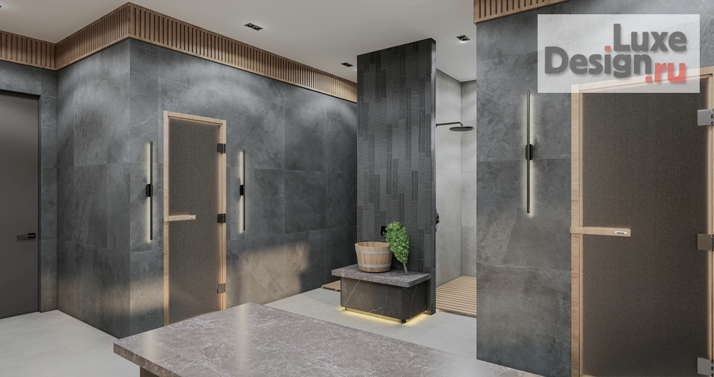 Дизайн интерьера загородного дома "БРАЙТ " (фото 23)