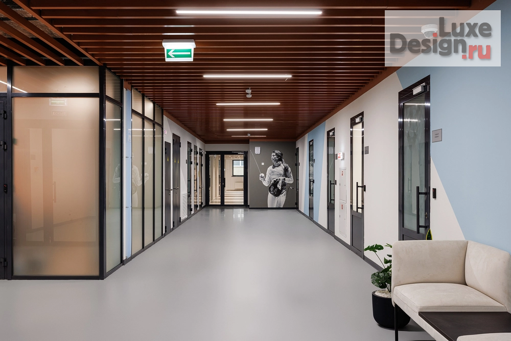 Дизайн интерьера школы "ЯРКИЙ ТЕРРАКОТ. ШКОЛА ФЕХТОВАНИЯ КАЗАНЬ" (фото 30)