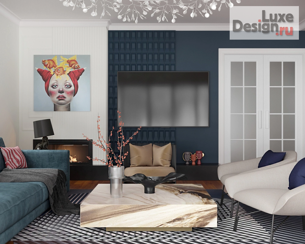 Дизайн интерьера частного дома "«Яркие горизонты»" (фото 1)